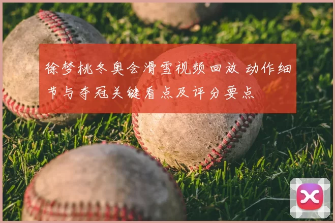 徐梦桃冬奥会滑雪视频回放 动作细节与夺冠关键看点及评分要点
